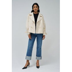 CHAQUETA WATERPROOF FAKE SUEDE SALSA JEANS