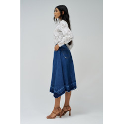 FALDA MIDI DENIM SALSA JEANS