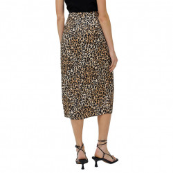 FALDA MIDI ANIMAL PRINT SALSA JEANS