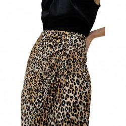 FALDA MIDI ANIMAL PRINT SALSA JEANS